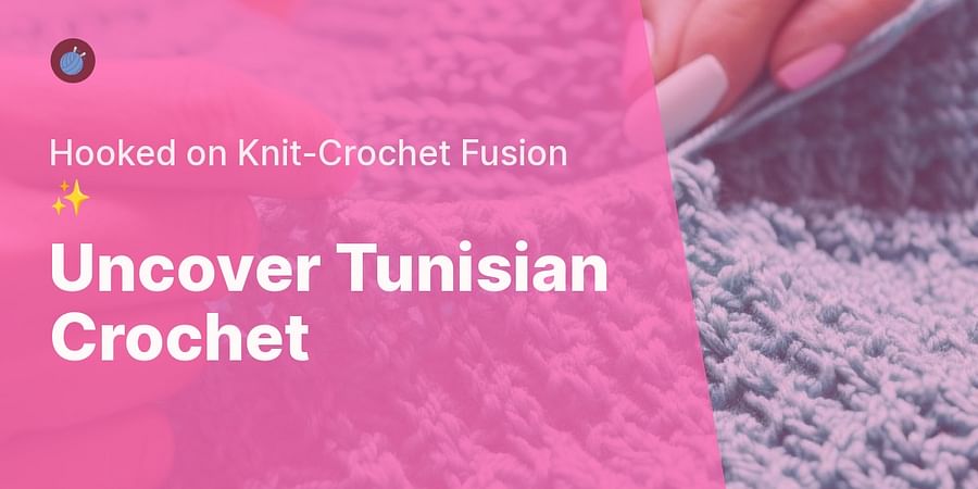 Uncover Tunisian Crochet - Hooked on Knit-Crochet Fusion β¨